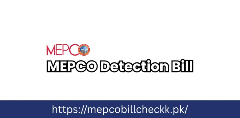 Mepco Detection Bill